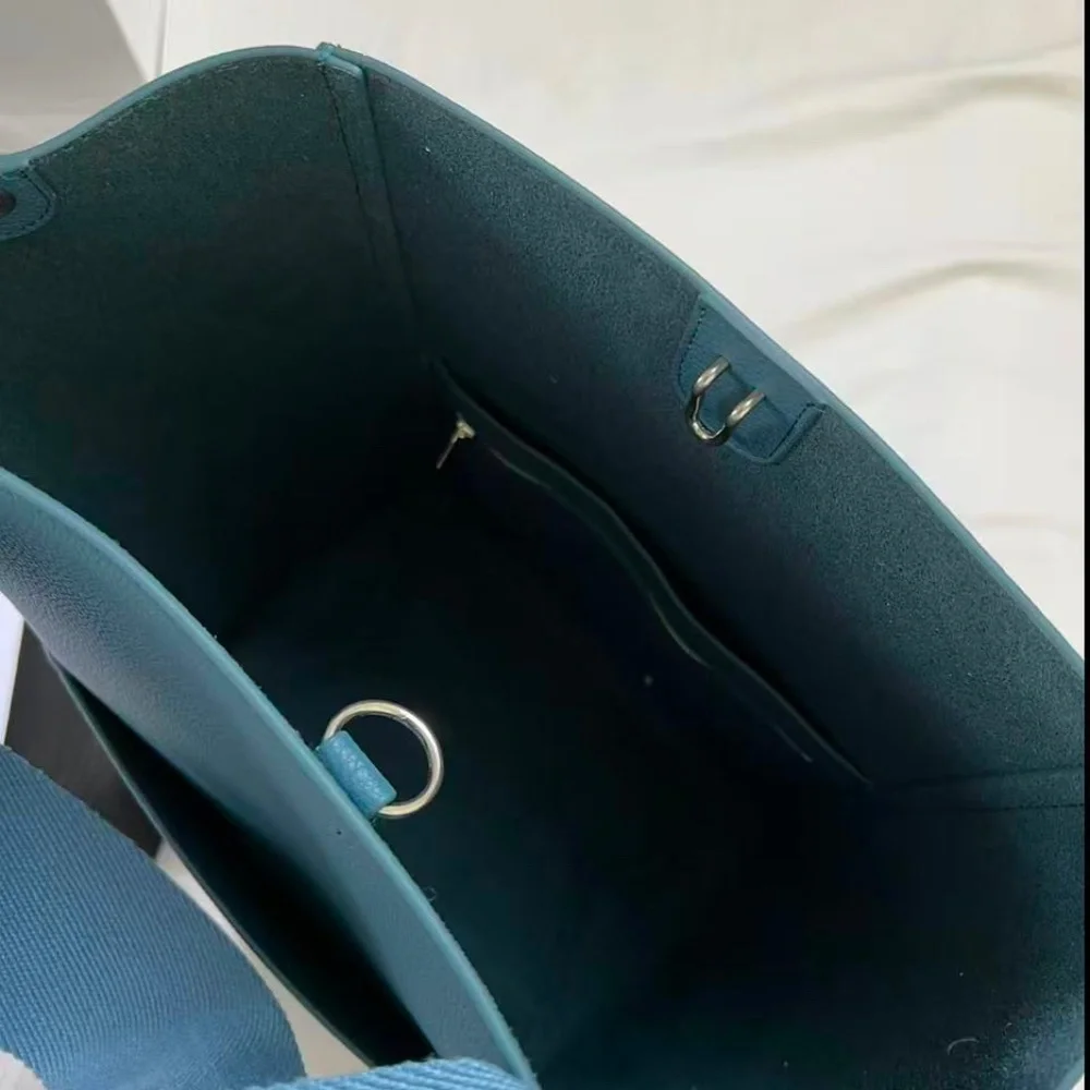 CELINE  Soft Grained Calfskin Sangle Bucket Bag - Picture 6 of 11